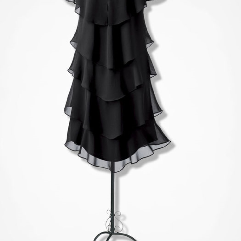 Cold Water Creek - Nightfall Tiered Dress